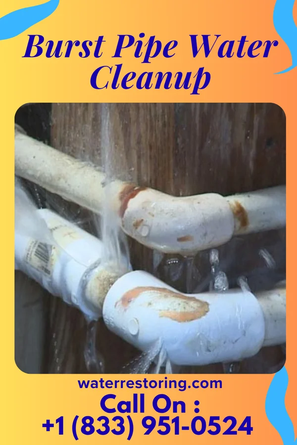 Burst Pipe Water Cleanup in Humboldt, SD
